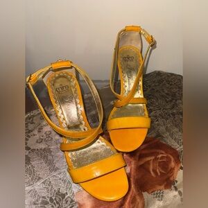 Vintage - Juicy Couture Marigold Strappy Wedge Sandals